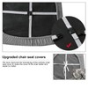 Genina Waterproof Seat Covers for Dining Room Chairs, Kitchen Chair