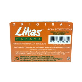 (Pack of 2) Original Likas Papaya Skin Brightening Herbal Soap