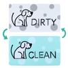 MUDOR Dishwasher Magnet Clean Dirty Sign, Double Sided Flip Indicator