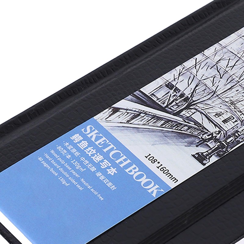 Mix Media Sketchbook, WatreColor Journal con Artistas Elásticos de Cierre