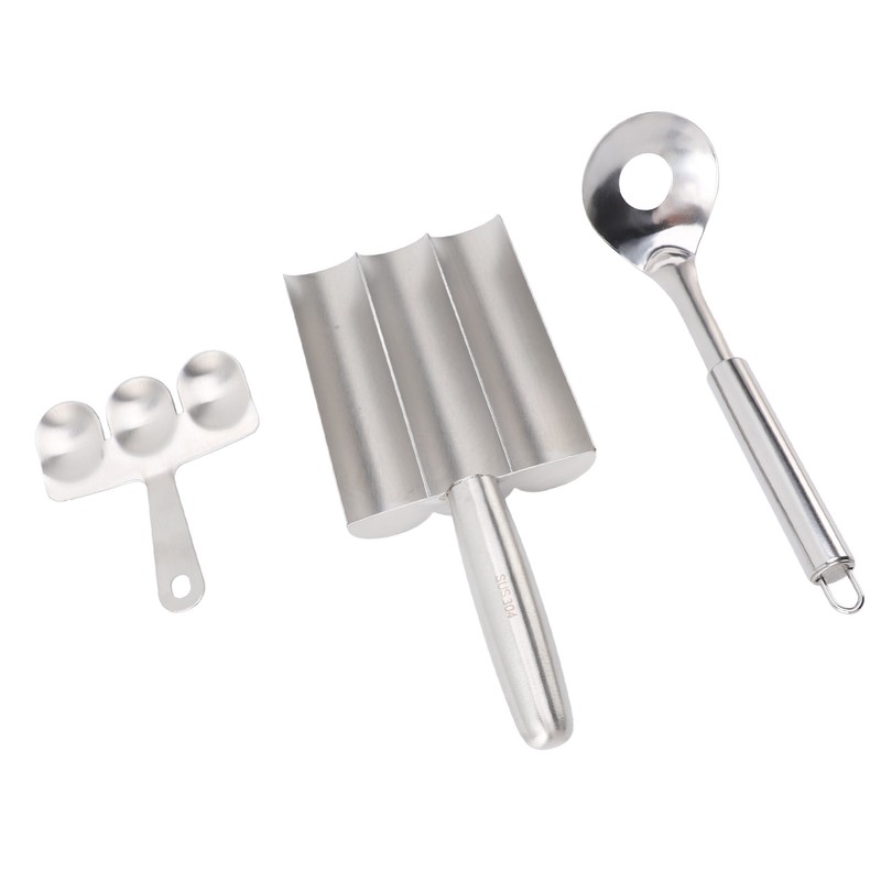 Stainless Steel Kitchen Triple Meatball Maker for Meatball Lovers Home