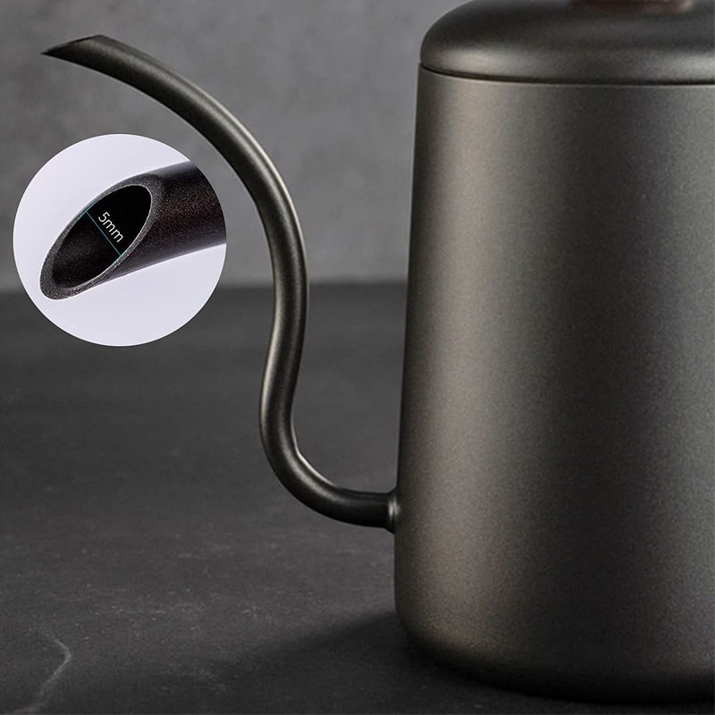 SOVIFKI 19.7 fl oz (550 ml) Drip Pot, Coffee Kettle,