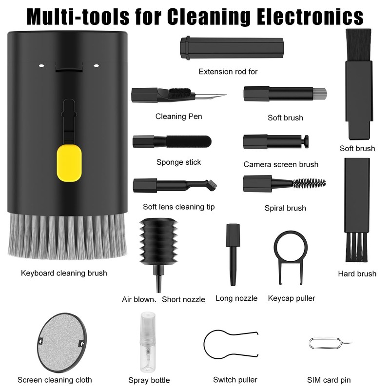 VICHYIE 20 in 1 Multifunctional Cleaner Kit for Electronic Devices,