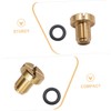 GRIRIW Radiator Expansion Tank Bleeder Screw M10*1 Fit for E36