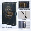 TIEFOSSI Diary with Lock, Sun & Moon Journal with Lock
