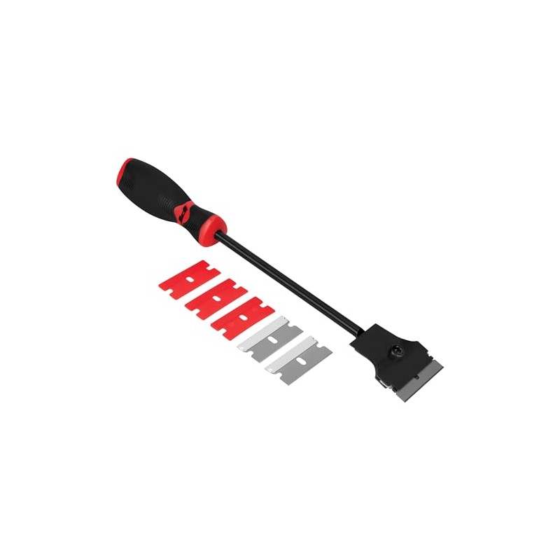 Performance Tool W1513 Ergonomic Non-Slip Molded Grip with 6 Blades