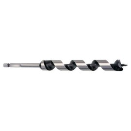Trend Snappy 10mm Carbon Steel Auger Drill Bit, 155mm Long, Ideal for Clean, Deep Drilling, Quick Release System, SNAP/AB/10