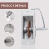 Edicapo Aluminum Manual Piston Ring Filer with 120 Grit Grinding