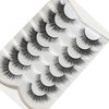 Pooplunch False Eyelashes Natural Cat Eye Look Wispy Volume Faux