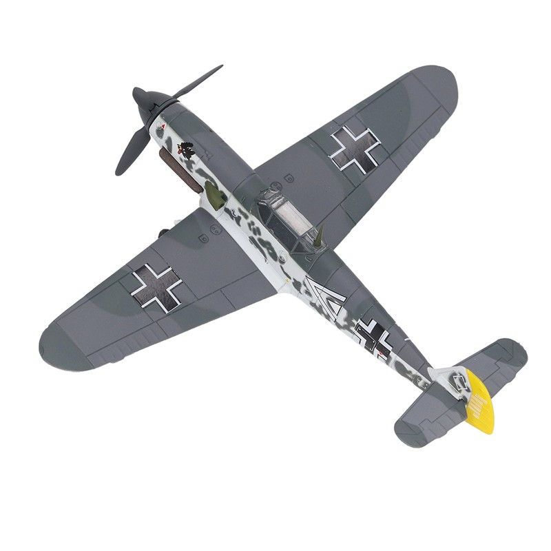 1:72 Scale BF109 Fighter Planes Model High Stimulation Alloy Airplane