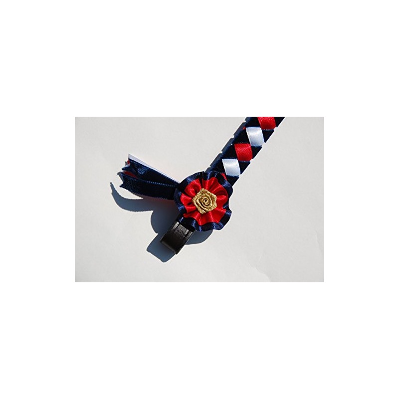 IV Horse Velvet and Satin Browbands with Mini Rosettes sizes