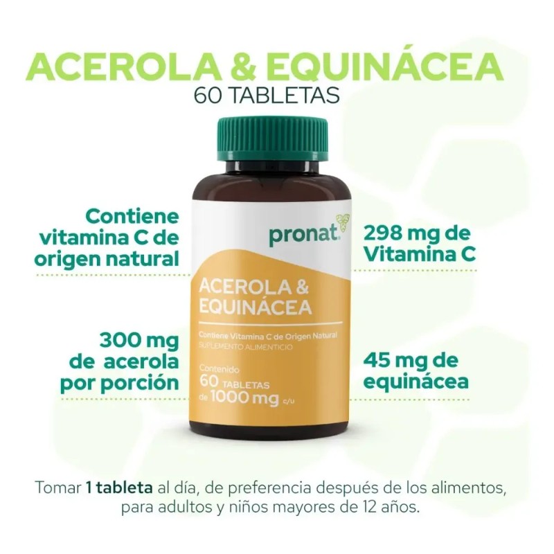 Acerola Equinacea 60 Tab Pronat Ultra