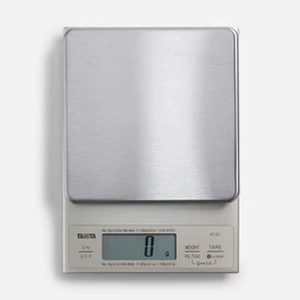 Tanita KD-321 - Báscula Digital de Cocina (3 kg), Color Plateado