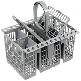 SPARES2GO Cutlery Basket Cage, Handle & Lid for Hotpoint Dishwasher