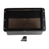Unbranded Black Double DIN Radio Stereo Cover For Harley Road