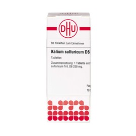 DHU Potassium Sulfuricum D6 Tablets Pack of 80