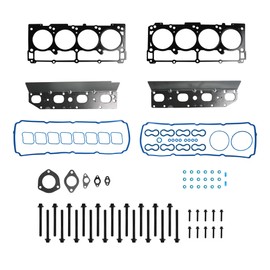 KAX HS26423PT, ES72200 Head Gasket Kit/Set Fit for 2009-2020 Chrysler 300 5.7l, 2009-2020 Challenger/Charger/Durango, 2009-2010 Ram1500/Ram2500,Cherokee for 5.7L Engine with RTV Adhesive and Bolts
