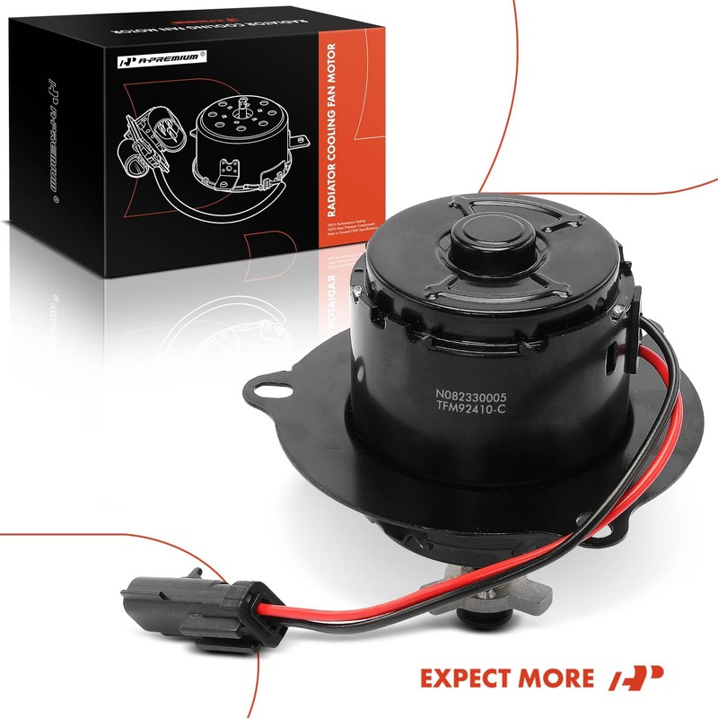 A-Premium Engine Radiator Cooling Fan Motor Compatible with Dodge Ram