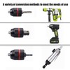 ROOCBIT Keyless Drill Chuck Metal Heavy Duty 1/2" - 20UNF
