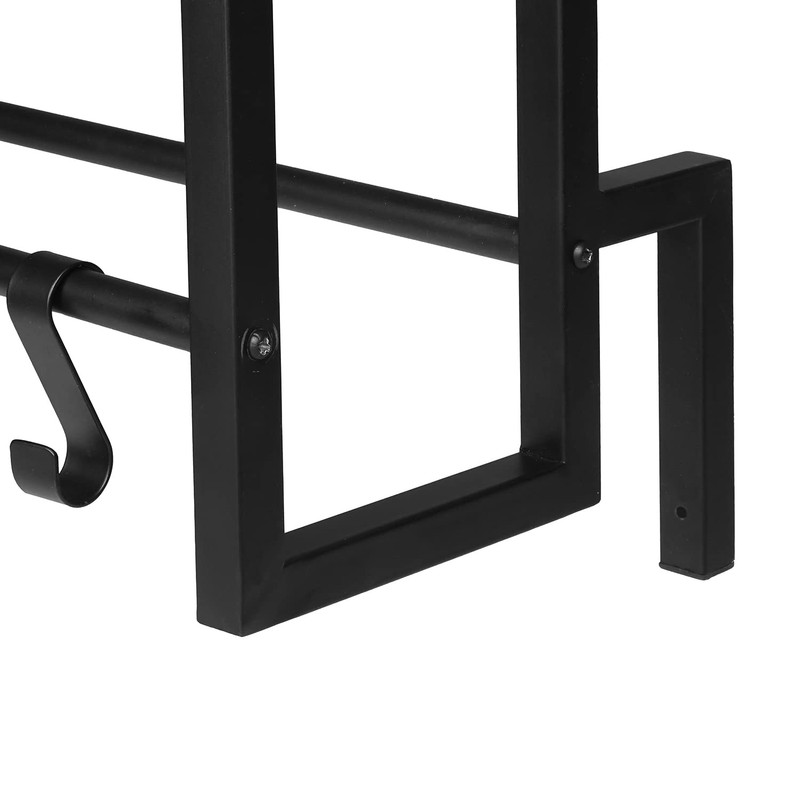 MyGift Ball Rack Wall Mounted, 3 Tier Gym Exercise Equipment