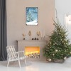 WIZYXQ Tin Signs Let It Snow Metal Signs Winter Aluminum