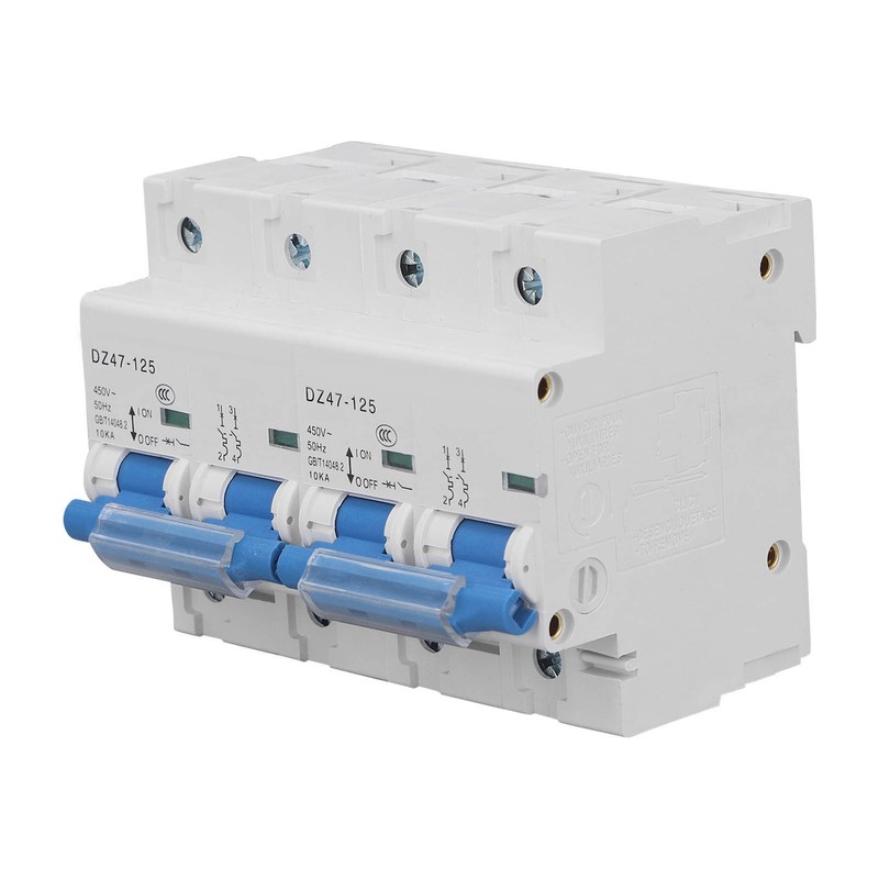 Interlock Circuit Breaker 10KA Breaking Capacity Rail Installation Mini Dual