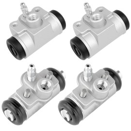 Caltric 2 Front Rear Wheel Hub Brake Cylinder for Kawasaki Mule 3010 KAF620 4X4 2001-08