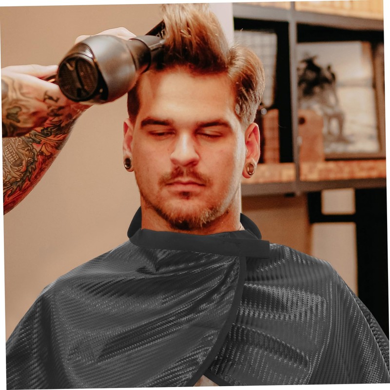 WOONEKY Salon Barber Cape Decorative Hair Stylist Apron Men's Barber