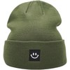 55cube Olive Green Beanie Hat