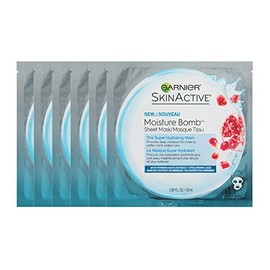 Garnier SkinActive 6 Piece Moisture Bomb Sheet Mask                                                                                                   