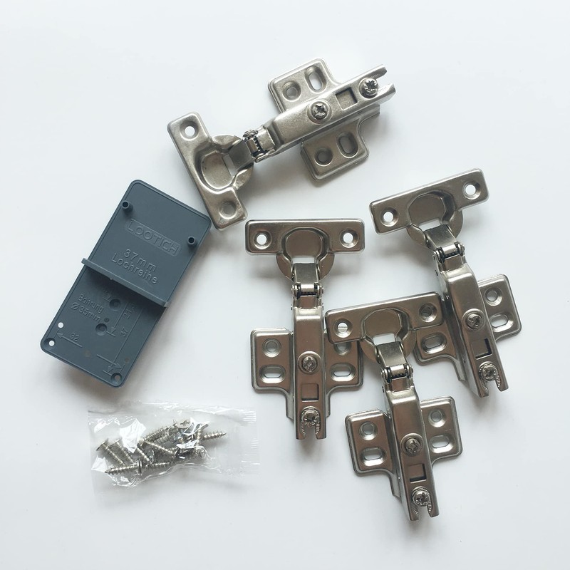LOOTICH 90 Degree Full Overlay 26mm Soft Close Mini Hinge