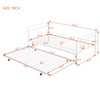 Twin Size Metal Daybed Bed Frame for Boys Girls Kids