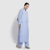 JAJU [JAJU] Light Linen Blended Bustier Dress_Sky Blue