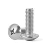 #8-32 x 1'' (50 Pack) Truss Head Machine Screws, Phillips