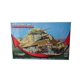 Mirage Hobby 72808, Maßstab 1:72, US Army Tank M3 GRANT Mk I "Battle of Gazala" 26.05 - 1942.06.21, Kunststoff-Modellbausatz