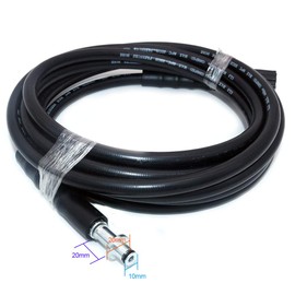 NUZAMAS 5M (16.4ft) High Pressure Washer Replacement Hose, Water Cleaning Kit M22 14 and Click Type Plug Connection 5 Meters Long