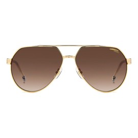 CARRERA 1067/S Sunglasses, Gold/Grey, 62
