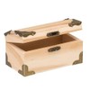 Glorex 6 2003 351 Treasure Chest, Natural, 12 x 6.5 x 6 cm