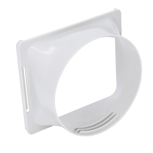 Exhaust Duct Hose Adapter, ABS Air Conditioner Exhaust Hose Coupler