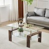 Living Room Rectangle Coffee Table, Tea Table Suitable for Waiting