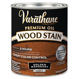 Varathane 211718H Premium Wood Stain, Quart, Golden Mahogany