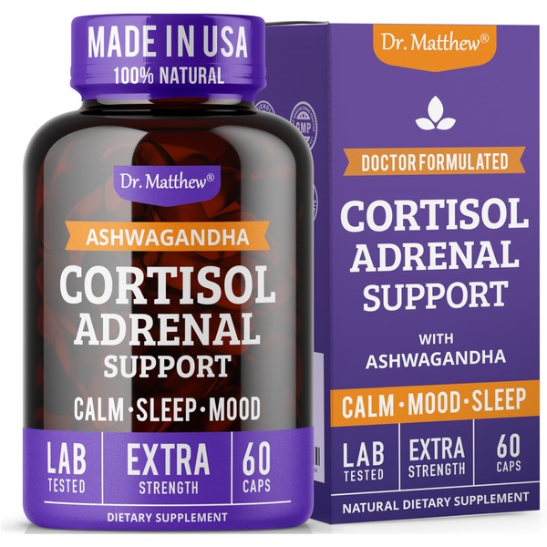 Dr. Matthew Dr. Matthew Cortisol Reducer Supplement for Women. Adrenal