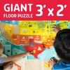 Chuckle & Roar - USA Map Floor Puzzle for Kids