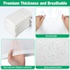 8 Pcs Plant Covers Freeze Protection 35.4" x 59", White