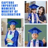 Capoda 9 Pcs 2025 Kids Kindergarten Graduation Cap Gown with