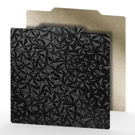 Tofelf 3D Printer Bed Textured PEI Surface + Smooth PEO Surface Building Plate 235x235mm for Ender 3/Ender 3 Pro/Ender 3 V2/Ender 5/Ender 5 Pro/Voxelab Aquila/C2/X2, No Magnetic Base