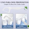 Hilo Dental,Oral Flossers Diseño Ultrarresistente de Doble Línea,con Vitamina E