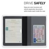 kwmobile Registration and Insurance Holder - Car Document Holder for