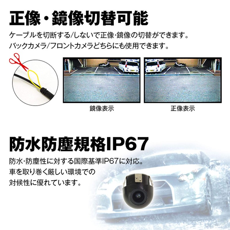 MAXWIN CAM53 Side Camera, Embedded Front Camera, Rear Camera, Ultra