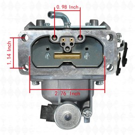 15004-0760 Carburetor Fits for Kawasaki 15004-1008 15004-1010 Compatible with Kawasaki FH641V FH661V FH680V FX801V FX850V FH721V FX751V FH601V 19-29HP 4-Stroke Engine